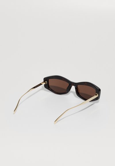 Alexander McQueen Occhiali da sole - havana/gold-coloured/brown