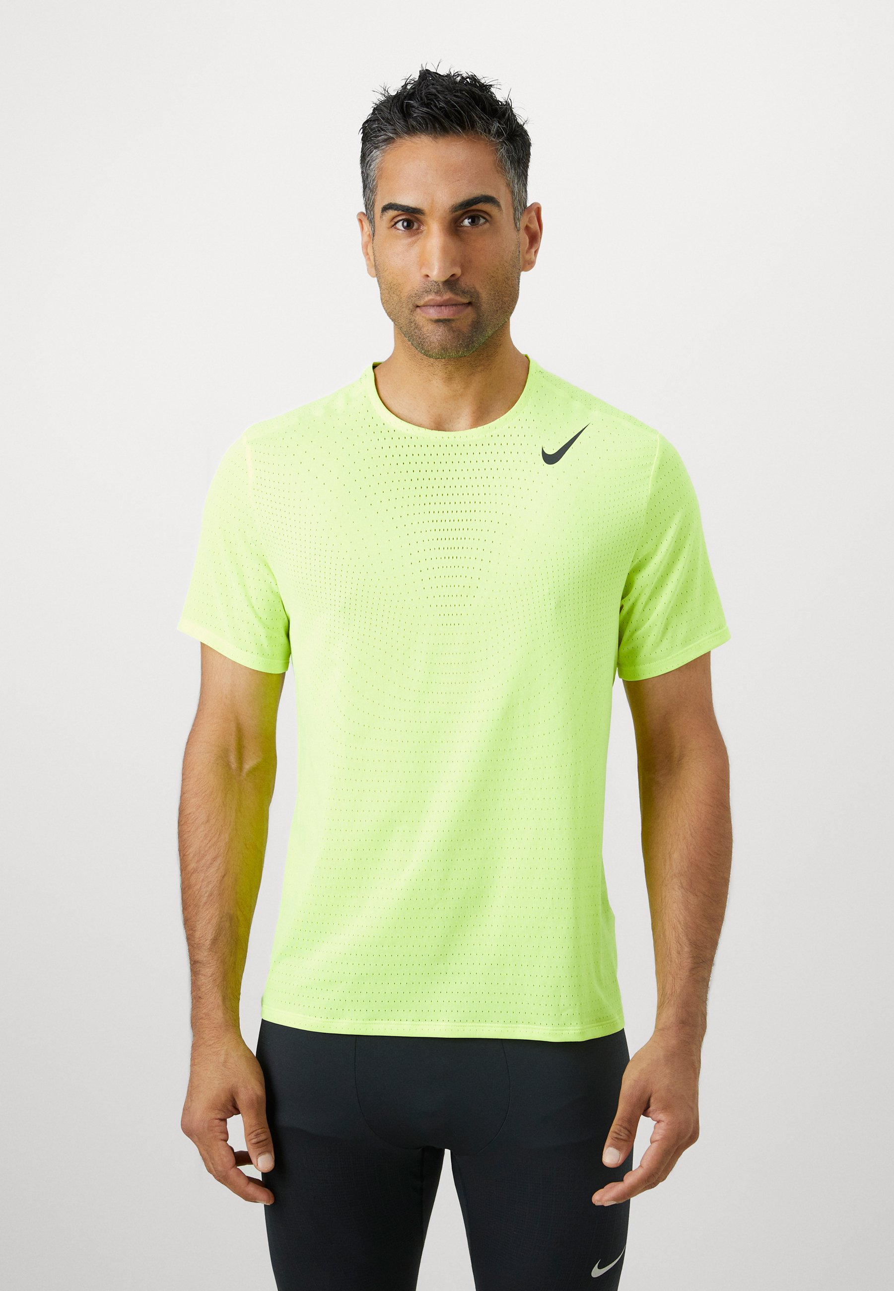 volt green nike shirt