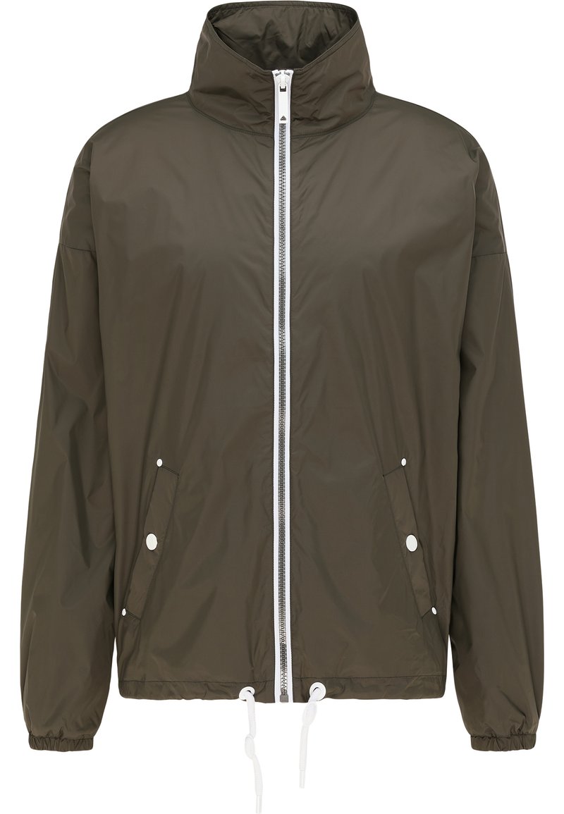 dreimaster Lichte jas donkergroen