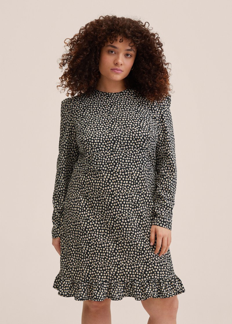 Damen Freizeitkleider | Mango PALOS Freizeitkleid black/offwhite - PM84435 Damen Freizeitkleider | Mango PALOS Freizeitkleid black/offwhite - PM84435