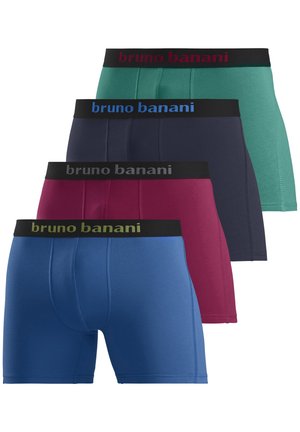 Bruno Banani 4 PACK - Panties - blau rot marine grün