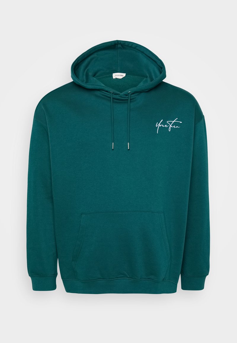 YOURTURN Hoodie donkergroen