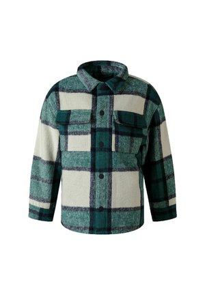 WARM SHIRT STYLED - Vinterjacka - green cream