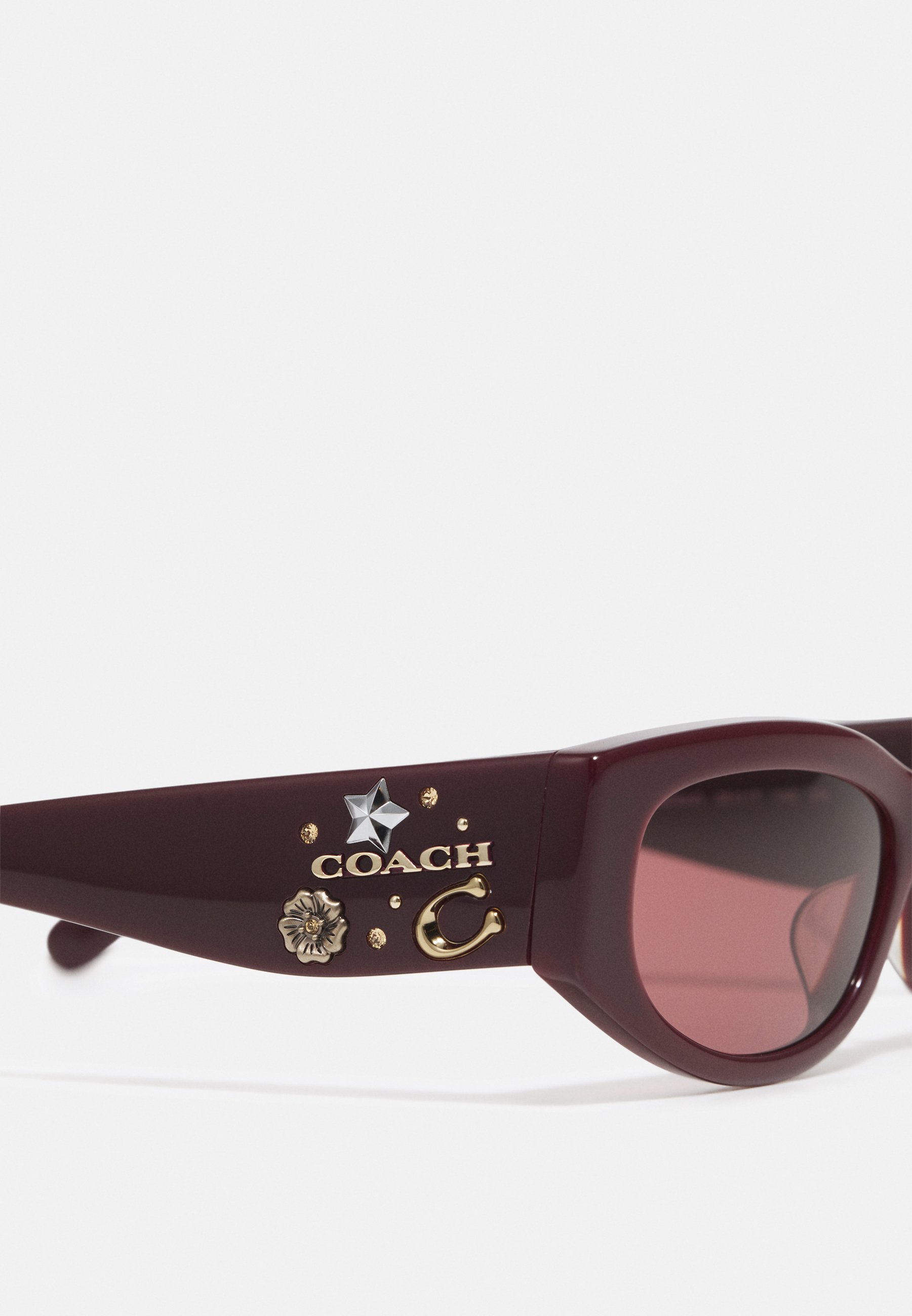 coach oxblood sunglasses