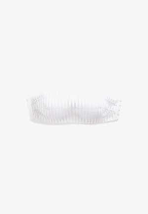 Next TRIPLE BOOST LACE STRAPLESS WIRED BANDEAU BRA - Mitmeti kinnitatav / paelteta rinnahoidja - white