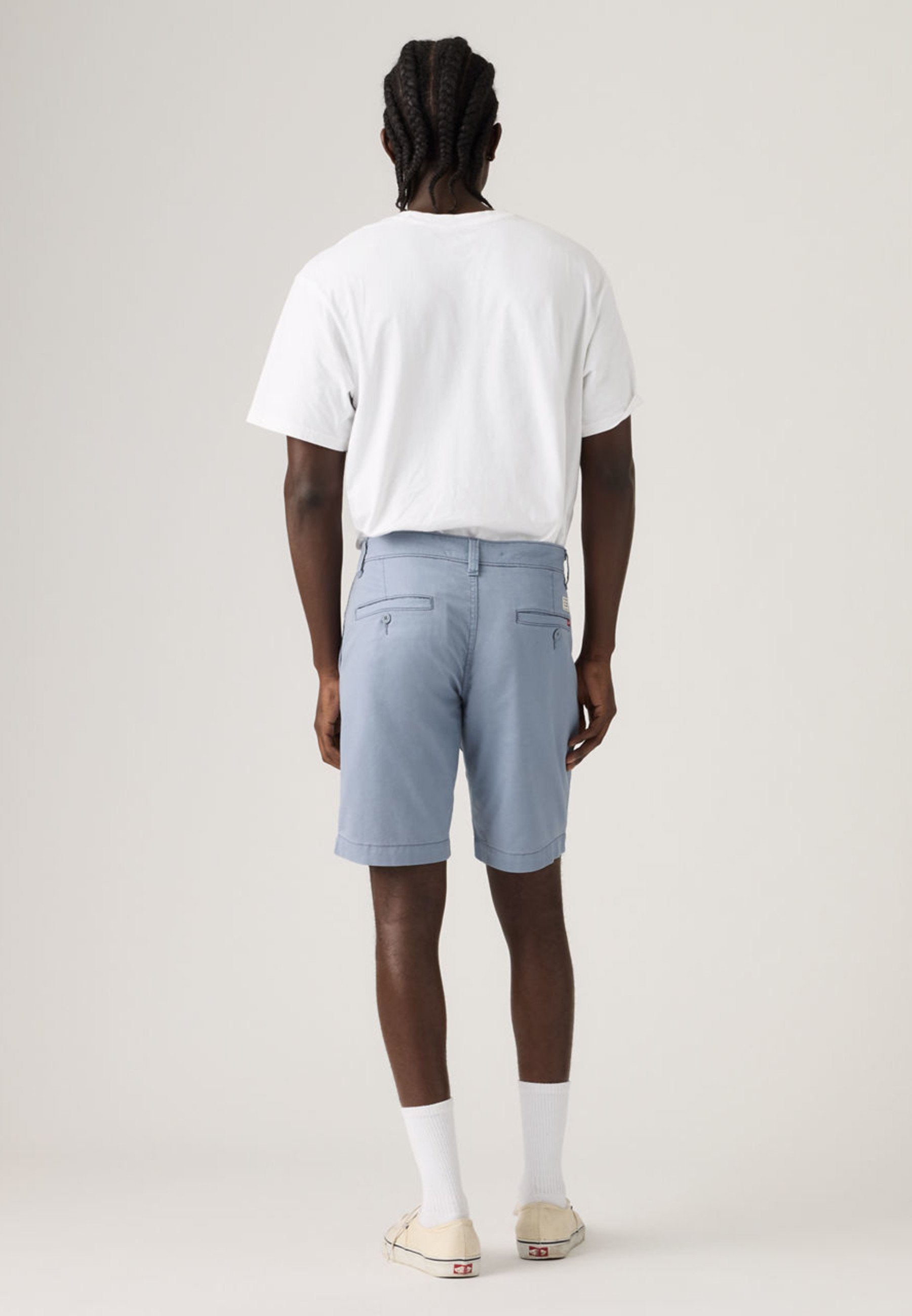 Jack & Jones JPSTACE SUMMER SHORT MID SN - Shorts - faded denim