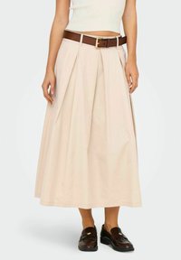 ONLY ONLLUCINDA LIFE WIDE - Plisovaná sukn�ě - french oak