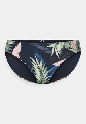 TROPICAL PRINT HIPSTER - Bikini bottoms - true navy