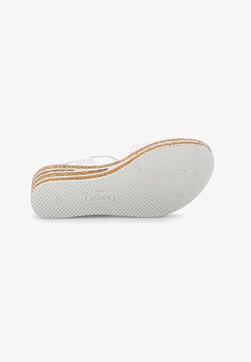 Gabor 44.651 - DO NOT USE - Platform sandals - weiss