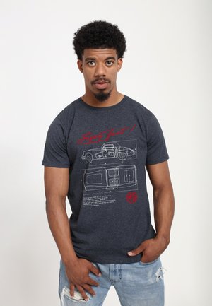 BRITISH - T-shirt z nadrukiem