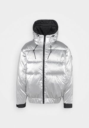 Winter jacket - silver-coloured