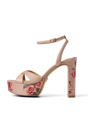 TWO-PIECE ROSINE - Plateausandalette - beige combo