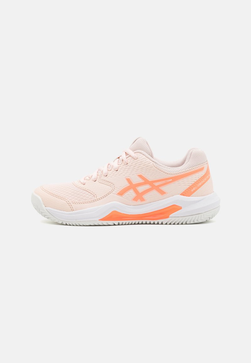 ASICS - GEL-DEDICATE 8 CLAY - Māla virsmas laukuma tenisa apavi - pearl pink/sun coral, Palielināt