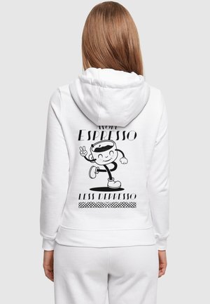 Sweat à capuche - white