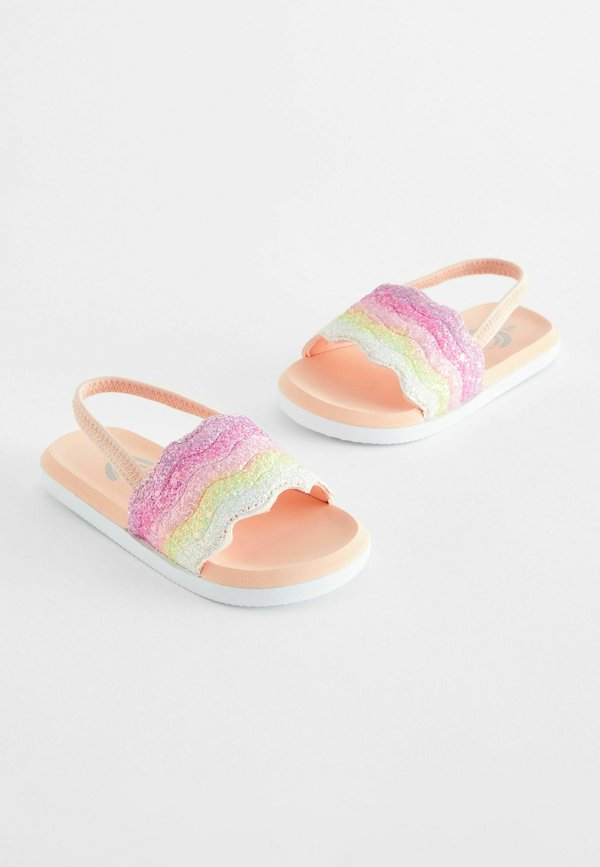 RAINBOW SLIDERS-REGULAR FIT – Badesandale – multi glitter