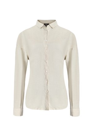 OW Collection, LUMA - Button-down blouse - beige