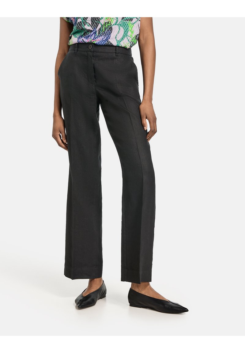 Gerry Weber MIT DEHNBUND - Chino - schwarz/noir - ZALANDO.FR