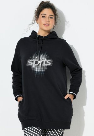 OVERSIZED LANGARM - Sweat à capuche - black