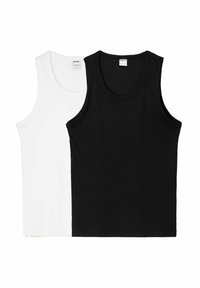 Bershka - STRAPPY-PACK OF 2 - Top - white Immagine in miniatura 1