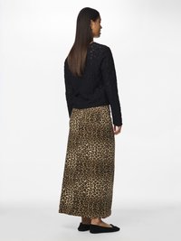 Pieces PCRANESSA TIE CARDIGAN - Casaco de malha - black