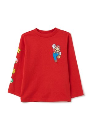 Camiseta de manga larga - dark red