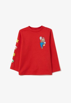 Camiseta de manga larga - dark red