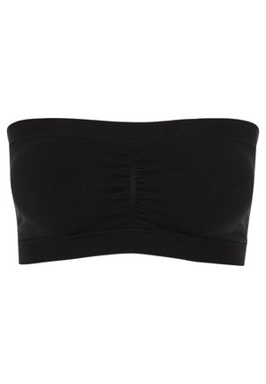 COMFORT BANDEAU - Liemenėlė su daugiafunkcėmis petnešėlėmis / be petnešėlių - black