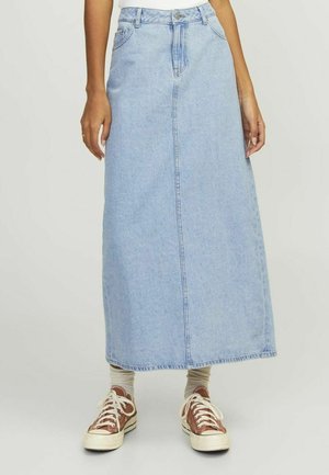Jeansrok - light-blue denim