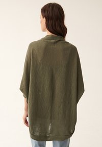 TATUUM FRU - Vesta na kopčanje - khaki