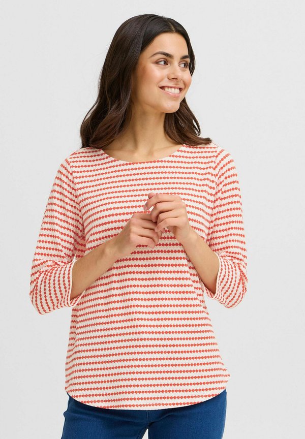 FRJOSIE - Long sleeved top - poinsettia mix