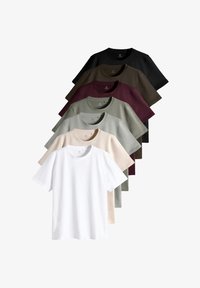 Pasirinkta, black burgundy dark khaki light green