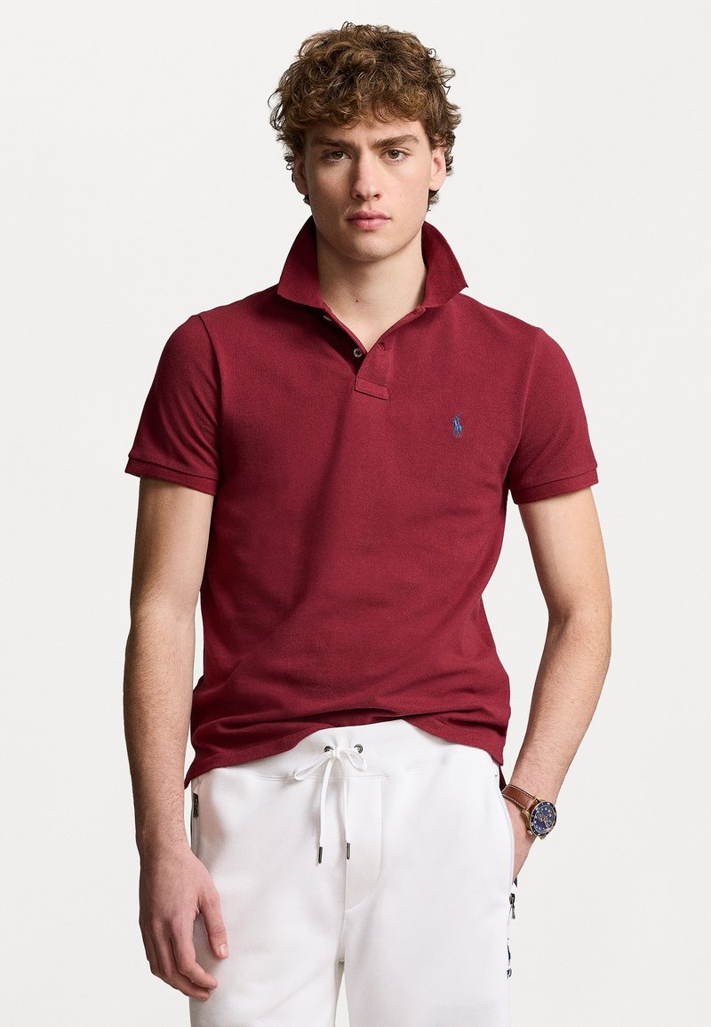 Polo Ralph Lauren - SLIM FIT MESH POLO SHIRT - Poloshirt - red carpet, Vergroten