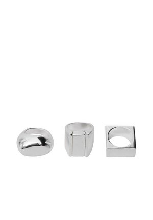 3 PACK - Anello - silver-coloured
