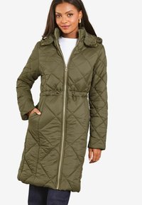 Lipsy SHOWER RESISTANT QUILTED PADDED - Ziemas mētelis - green