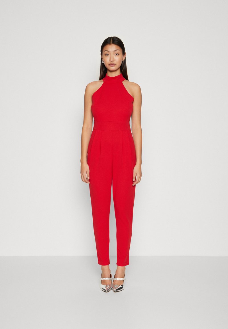 WAL G. VIOLET HALTER - Kombinezonas - red