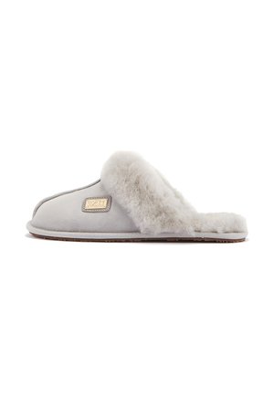CLOSED - Slippers - light grey