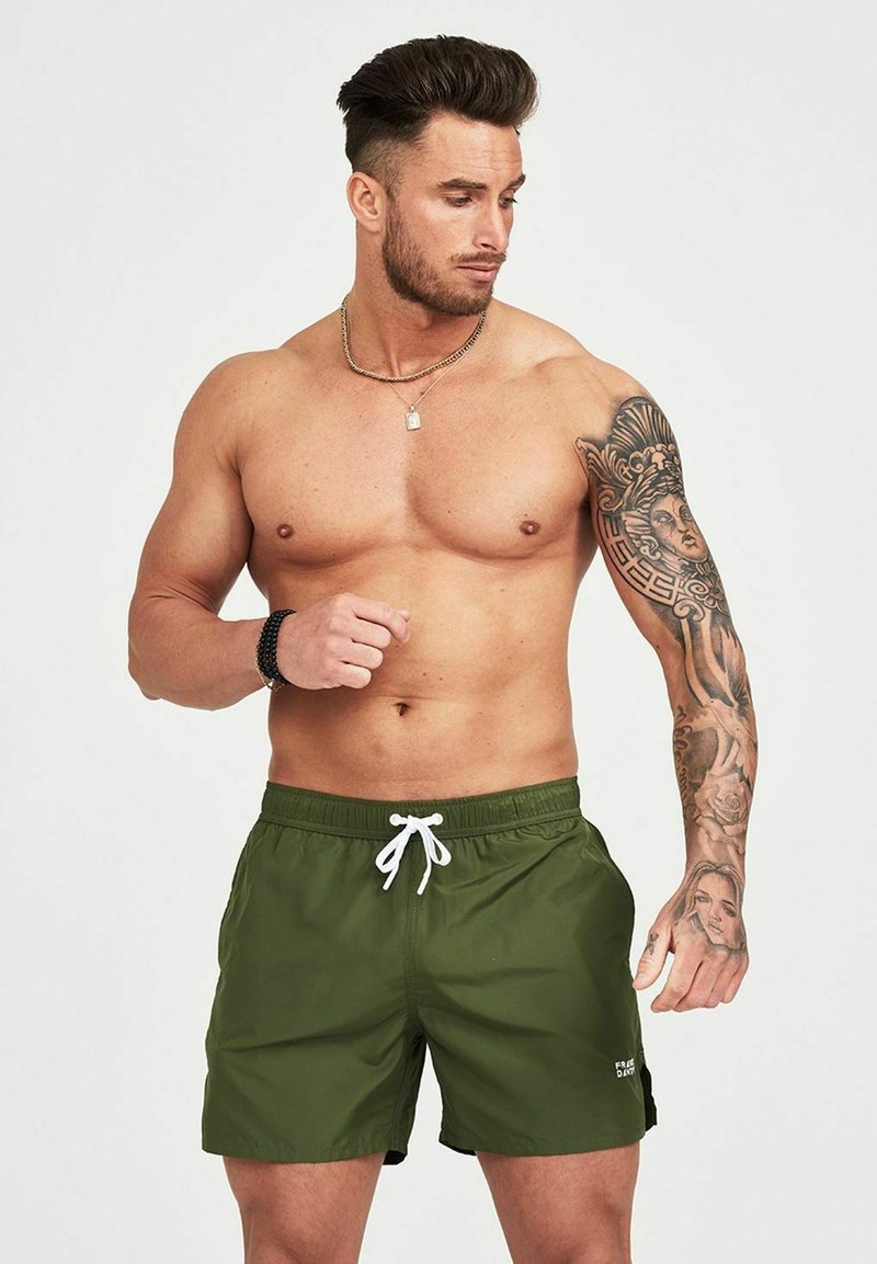 Frank Dandy BREEZE - Shorts da mare - olive