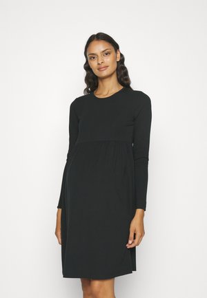MLMIA SKATER DRESS - Jerseyklänning - black