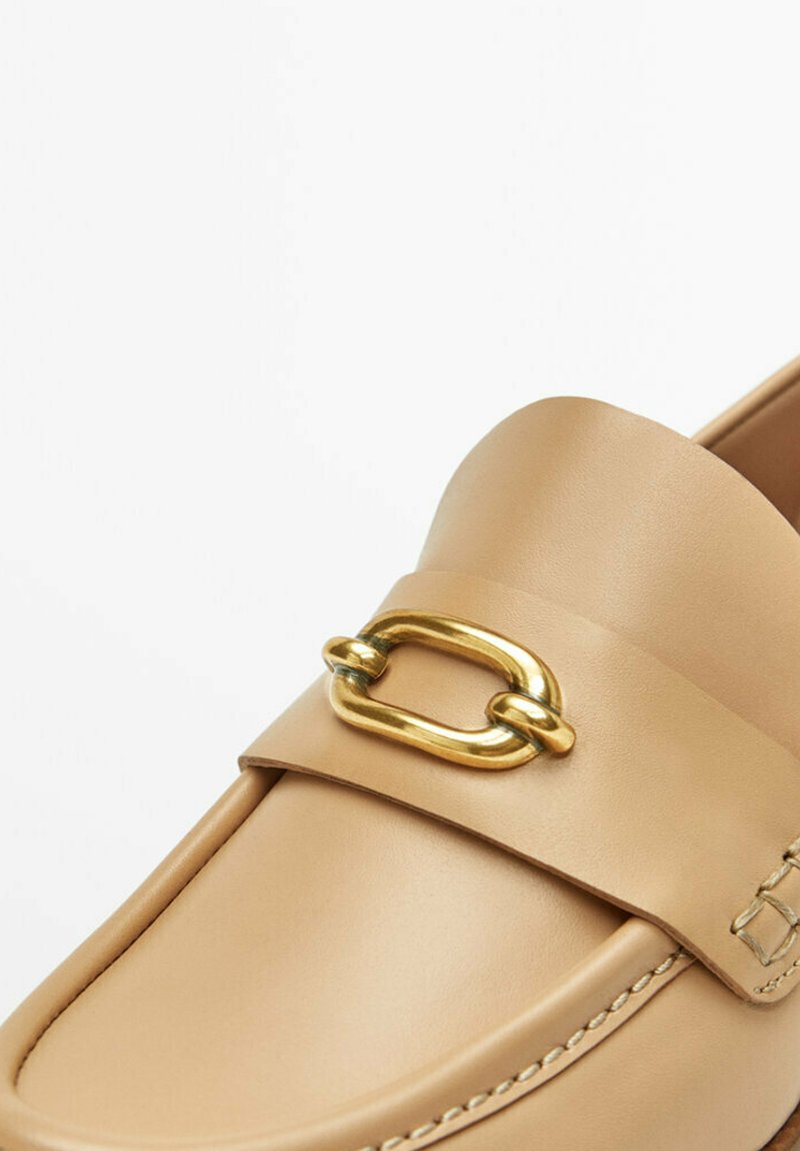 Damen Halbschuhe | Massimo Dutti Business-Slipper camel - XC00756 Damen Halbschuhe | Massimo Dutti Business-Slipper camel - XC00756