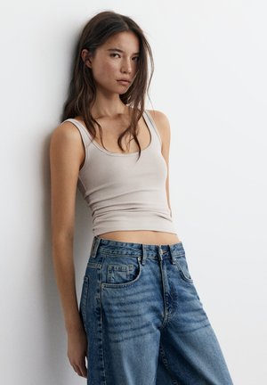 PULL&BEAR, Top - beige