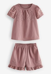 Next 2 PACK REGULAR FIT SET - Nattplagg set - brown cream
