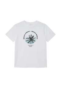 s.Oliver MIT GRAFIK - T-Shirt print - weiß