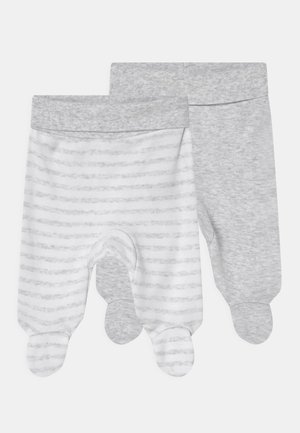 UNISEX 2 PACK - Nohavice - mottled grey