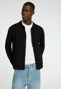 Selected Homme MIKE LIGHT LS  - Chaqueta de punto - black