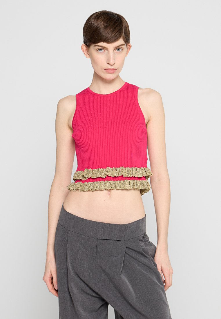 sandro Top donkerroze sandro Top donkerroze