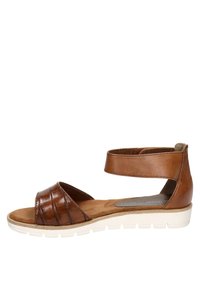 Marco Tozzi Riemensandalette - cognac