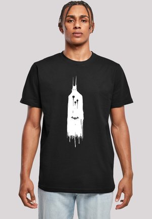 DC COMICS BATMAN ARKHAM KNIGHT GHOST - Print T-shirt - black