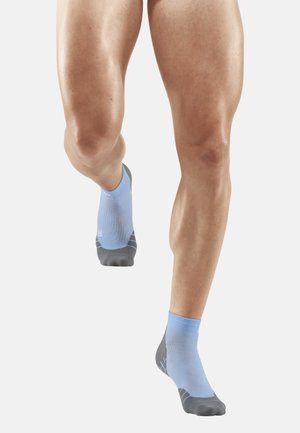 CEP LIGHT MERINO HIKING COMPRESSION SOCKS LOW CUT MEN - MADE IN GERMANY - Socks - light blue