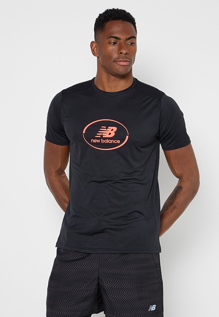 New Balance Sport T-shirt zwart New Balance Sport T-shirt zwart