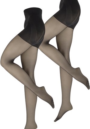 NUR DIE 2-PACK - Tights - schwarz